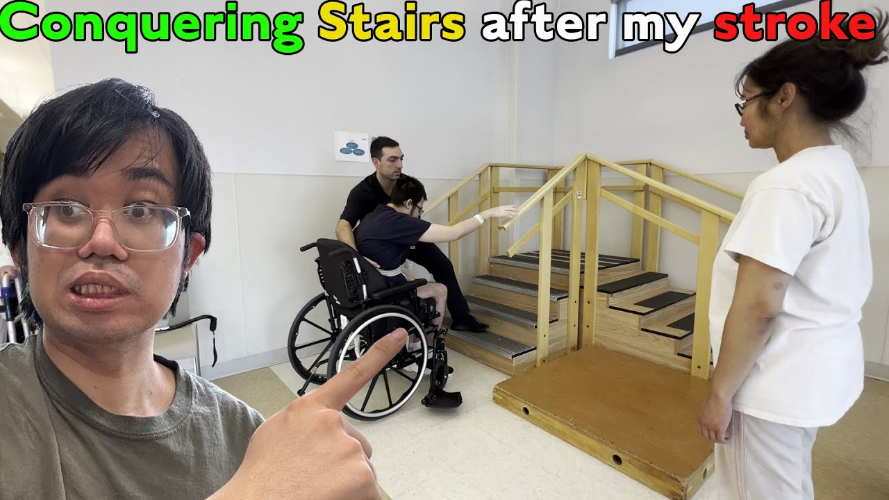 Physical Rehabilitation: First stair climb since my stroke