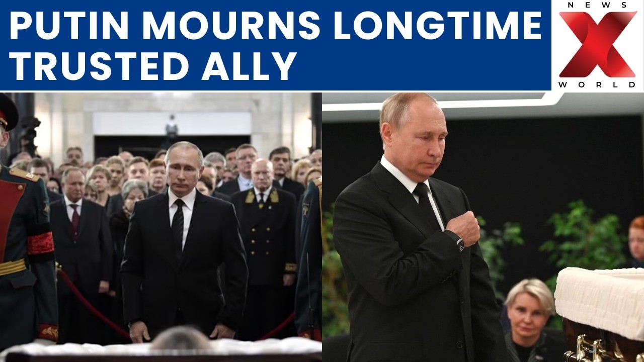 Putin Mourns Longtime Ally Sergei Ivanov at Emotional Final Farewell Ceremony | NewsX World