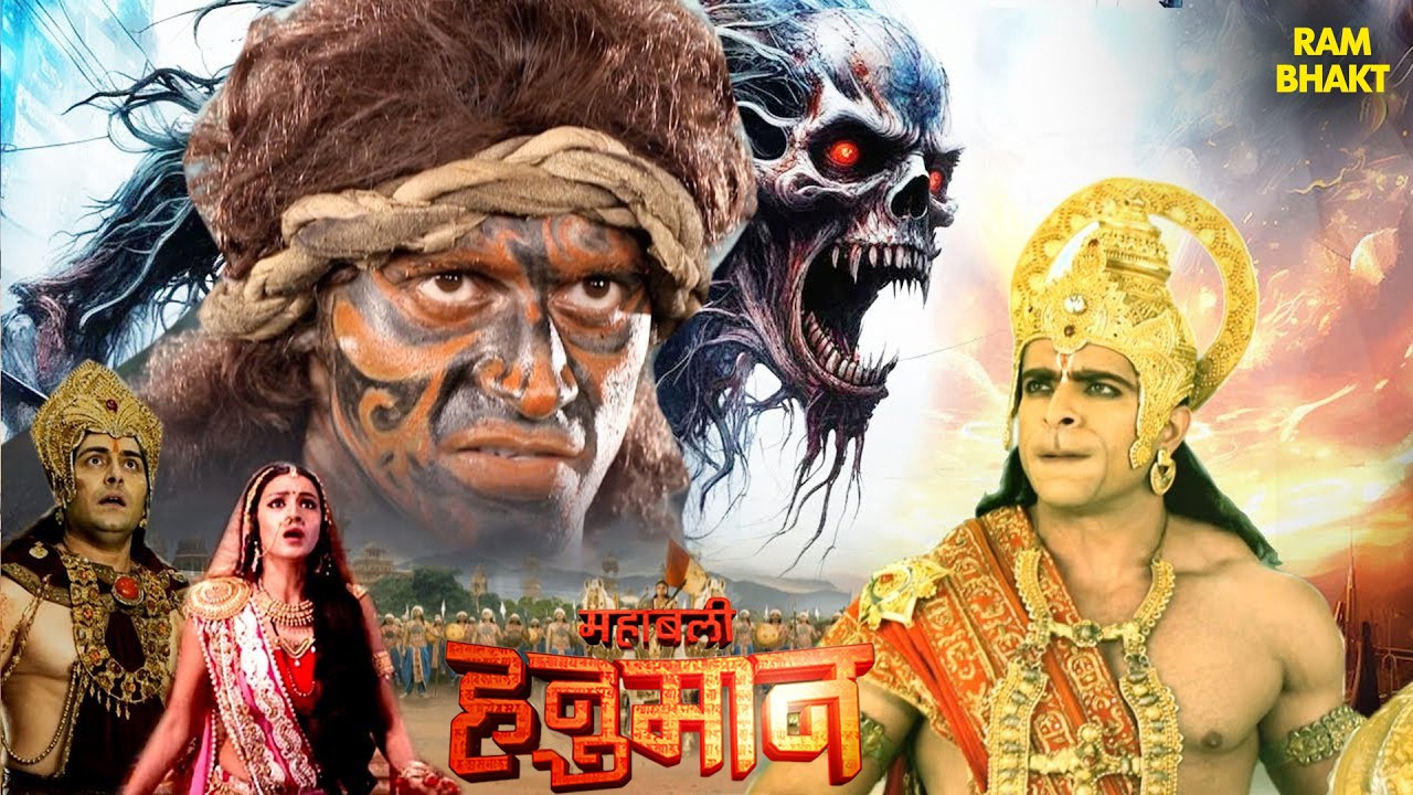 मेघनाद से युद्ध के लिए हनुमान का रौद्र रूप जागा | महाबली हनुमान | Bal Hanuman | Ramayan | Hanuman