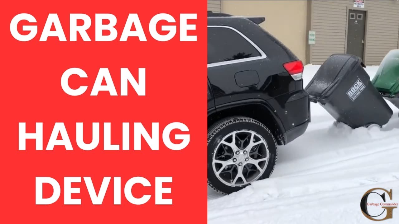 Garbage Can Hauling Device