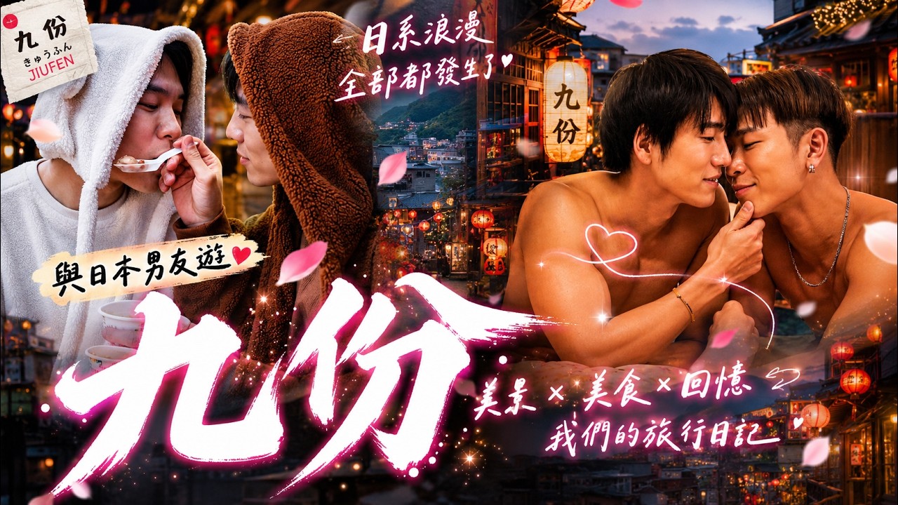 男優當男友🥰迷失在溫柔的雙眼和強壯的臂彎💪帶日本人遊九份｜FJ234 FUFU的一日男友 13 ft. 成宮仁