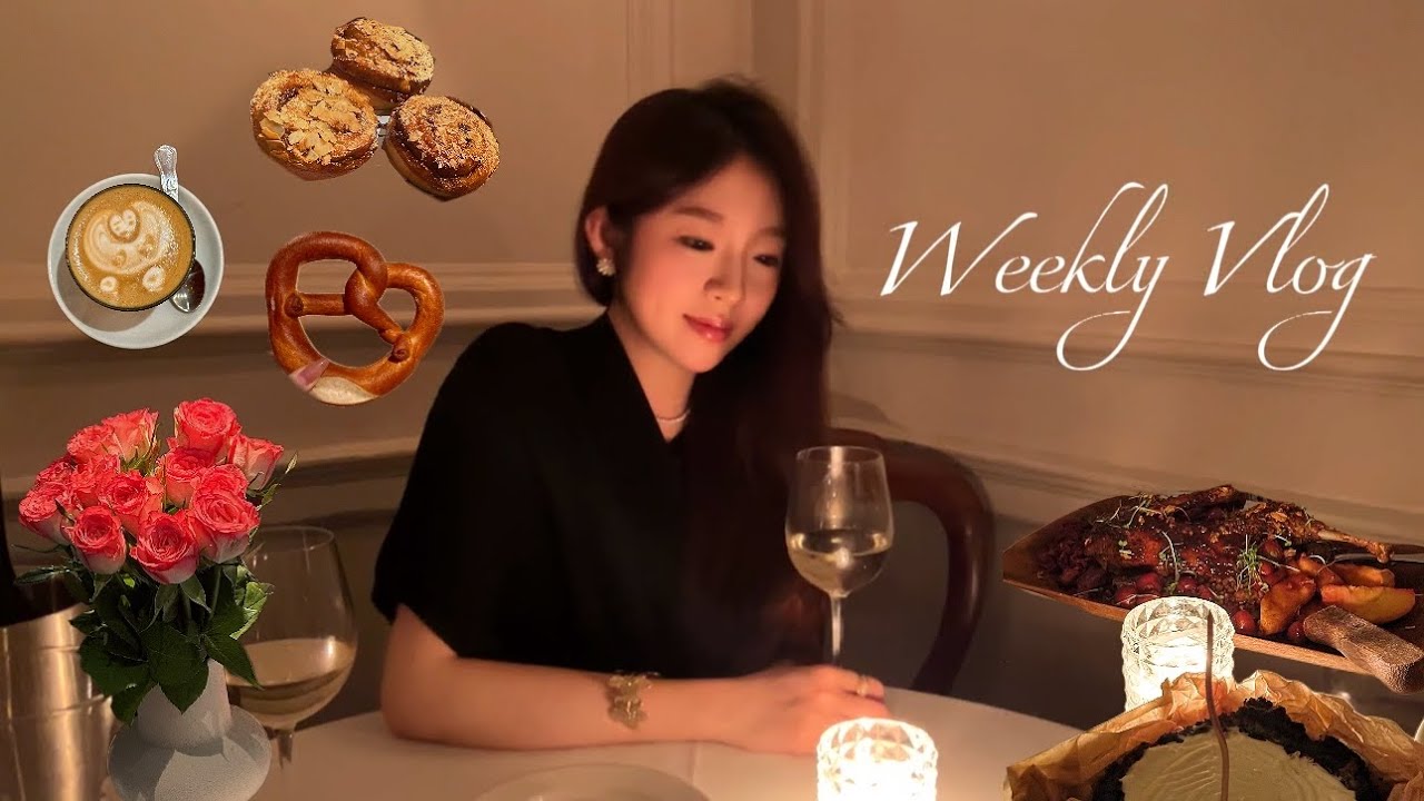 伦敦vlog; 浪漫birthday dinner 🥂,演唱会 rapper concert, 宅家日常selfcare, productive week