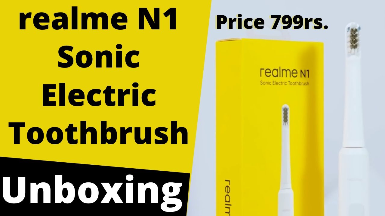 Realme Electronic Toothbrush | Realme N1 Sonik Electronik Toothbrush Unboxing | Review |Intech India