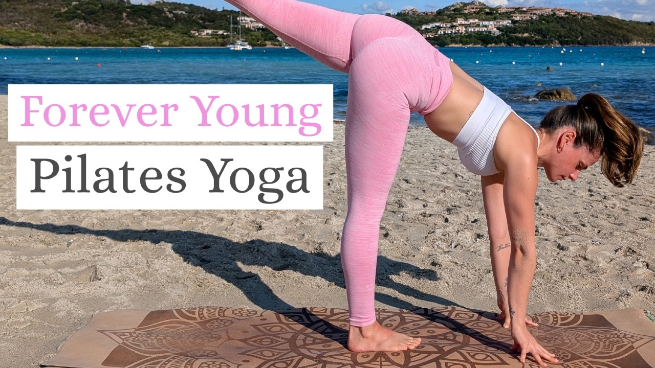 15 MIN Forever Young PILATES YOGA MIX | Full Body Anti Aging Workout |Stay Flexible Toned & Youthful