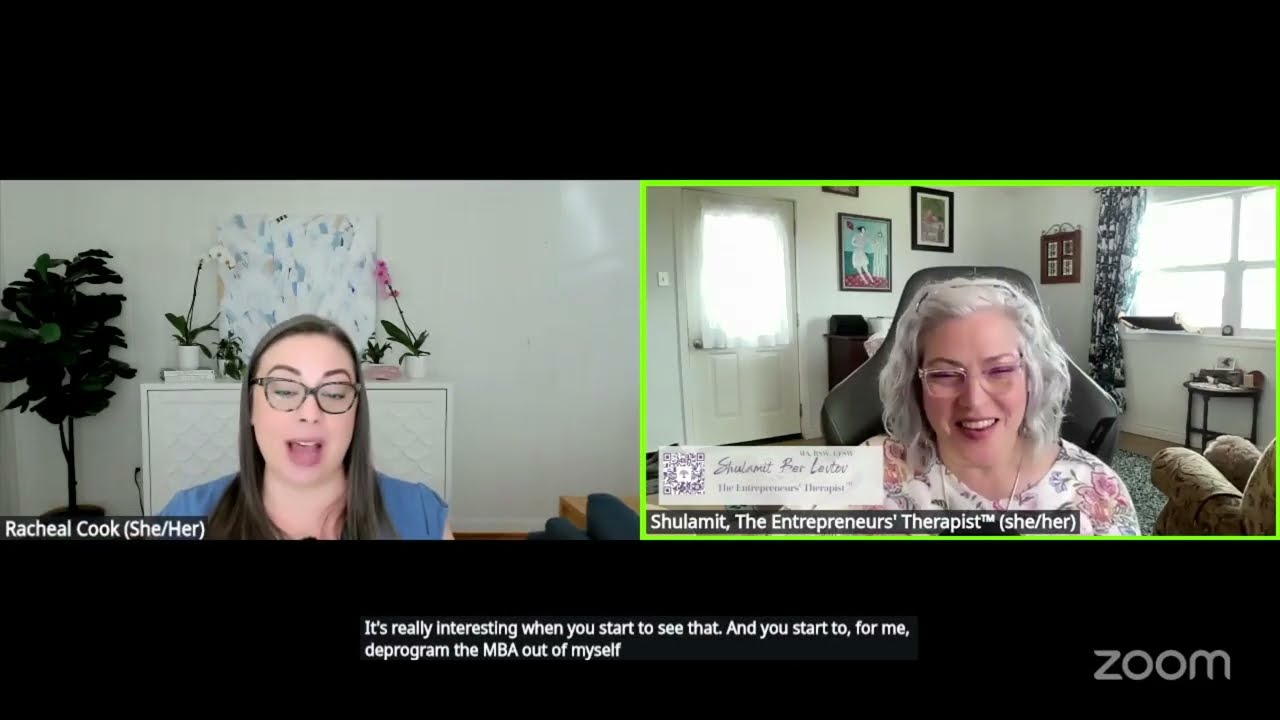 Entrepreneurship without Burnout with Shulamit Ber Levtov