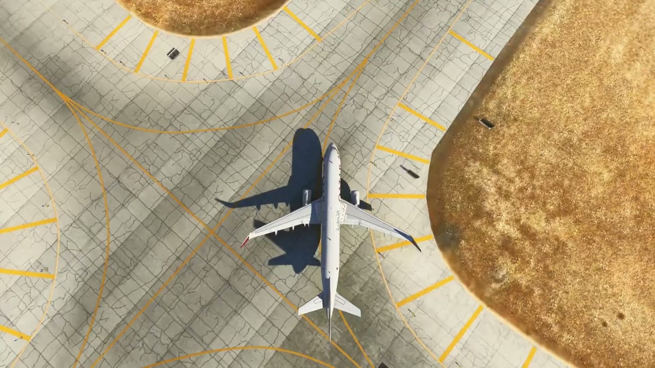 Preparing To Landing At King Khalid Int. Airport KSA By Fenix A320 MSFS2024 