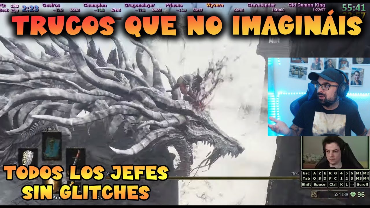 RECORD MUNDIAL en DARK SOULS 3 con TODOS LOS JEFES y SIN GLITCHES!