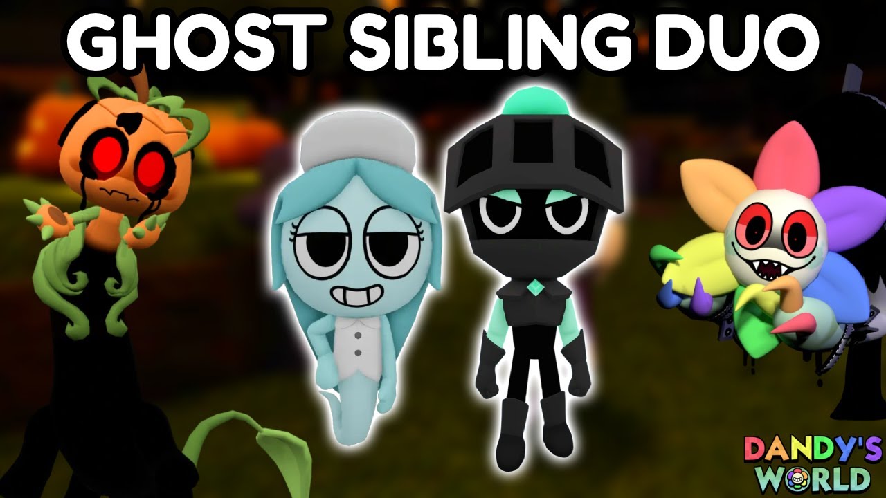 GHOST SIBLING Duo Run On Dandy's World!
