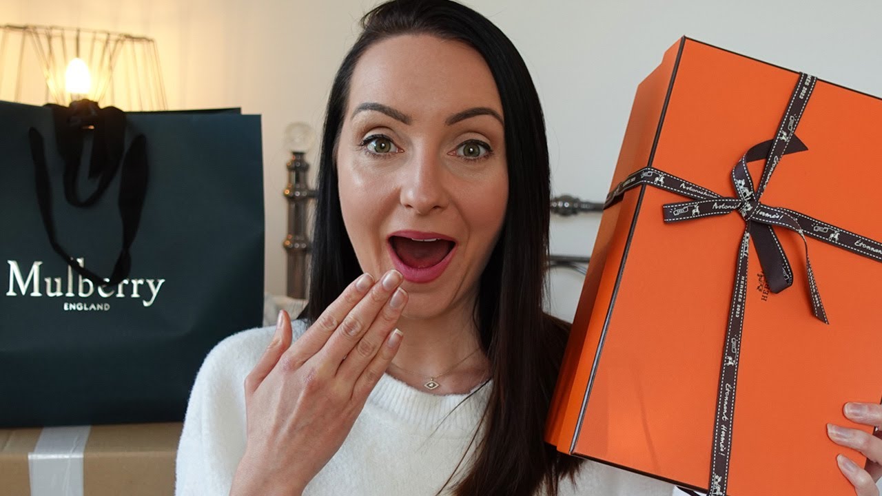 MY FIRST HERMES UNBOXING 🍊 Come Luxury Shopping With Me