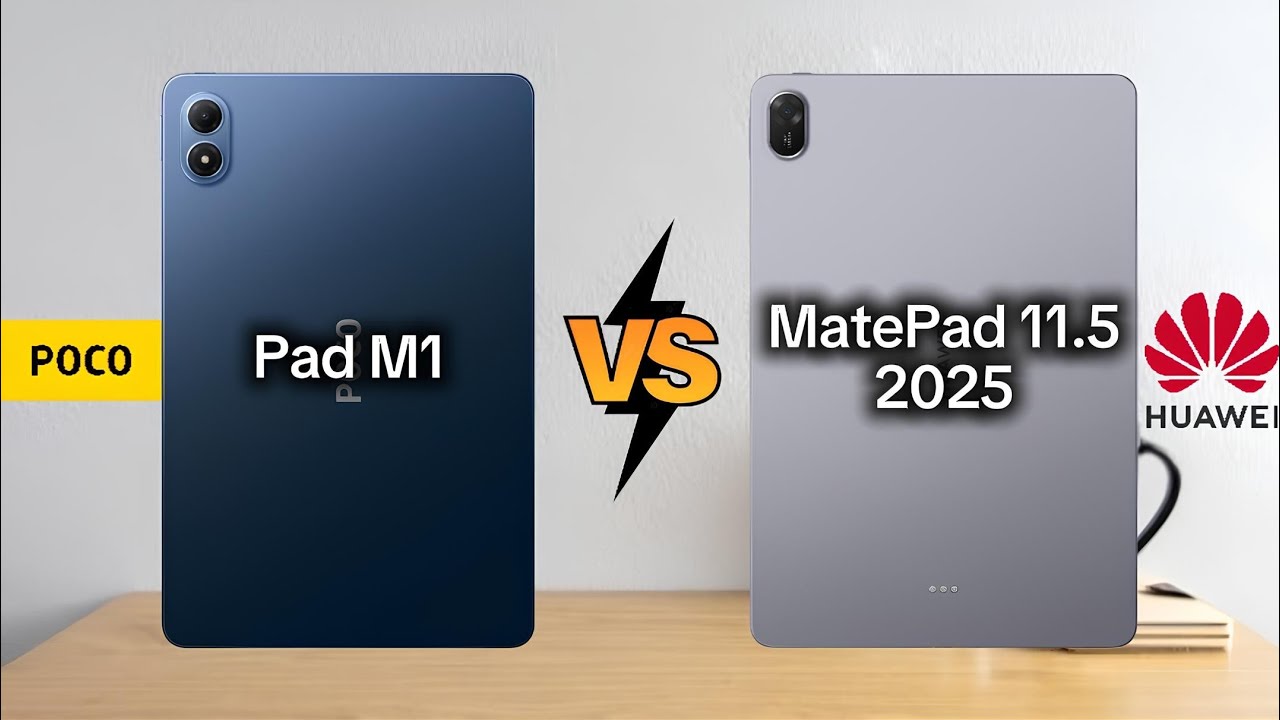 POCO Pad M1 vs HUAWEI MatePad 11.5 2025 | Full comparison