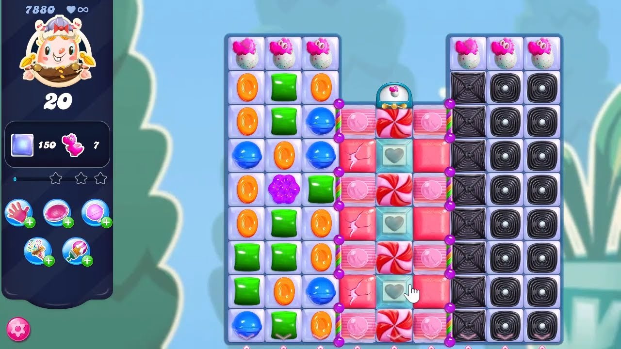 Candy Crush Saga LEVEL 7880 NO BOOSTERS™ (new version)