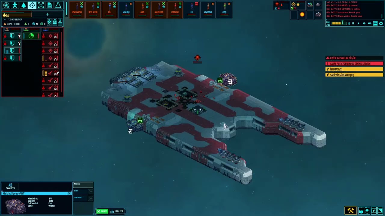 Space Haven EPİC fight!