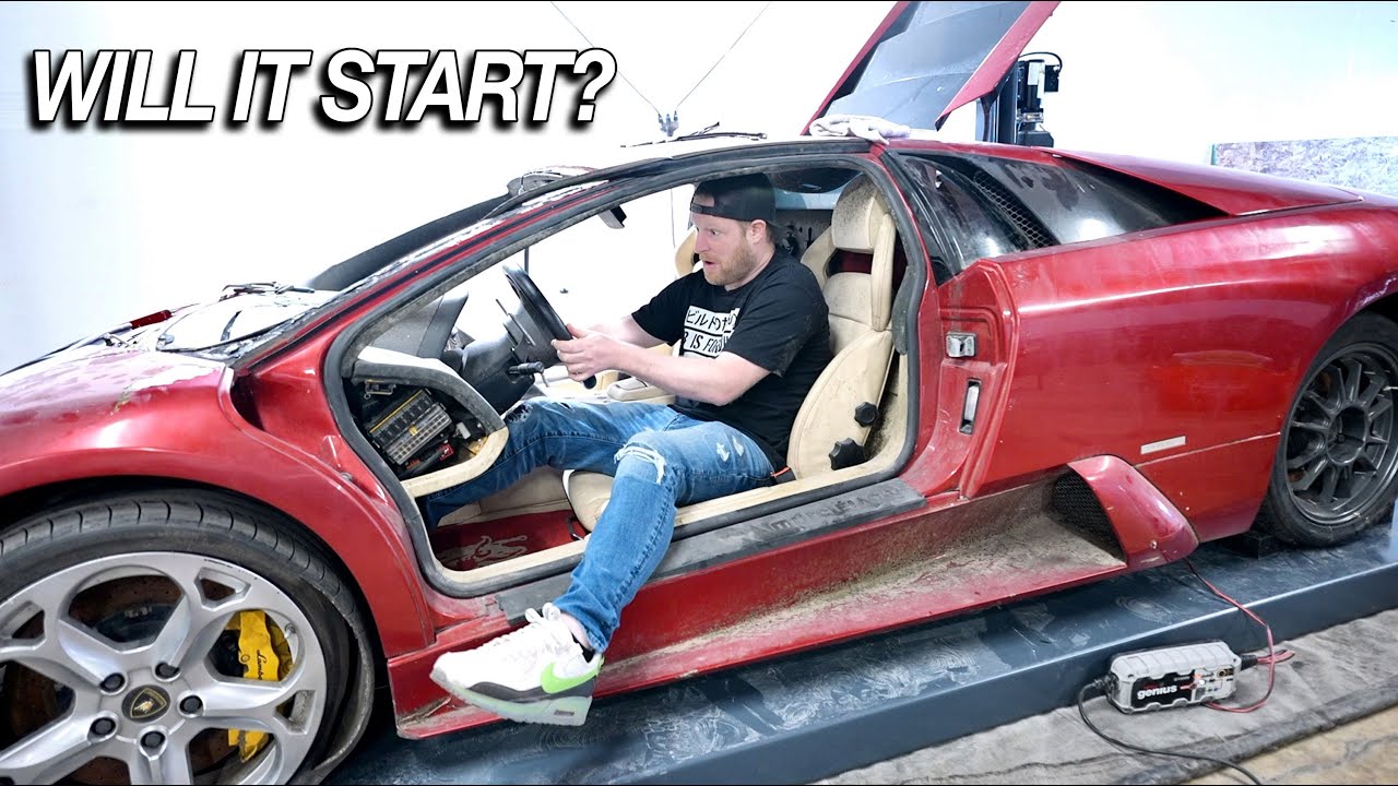 ABANDONED Lamborghini Murcielago - Will It RUN?