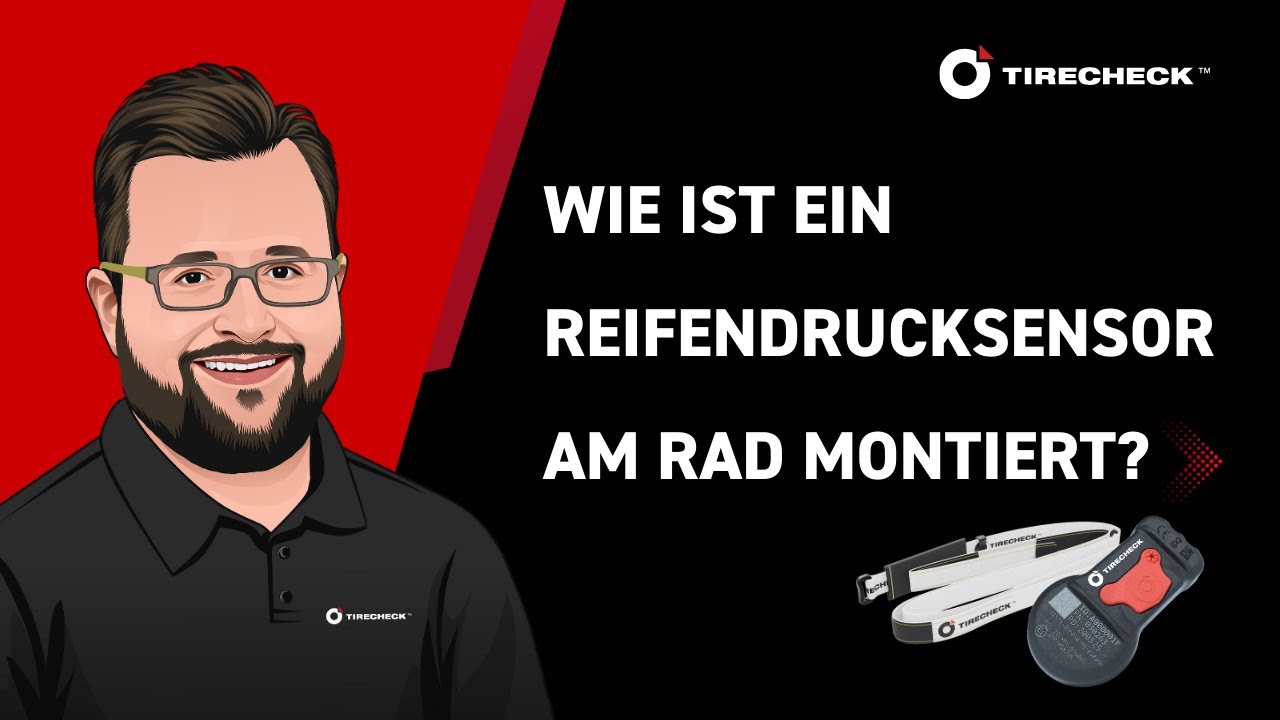 Wie ist ein Reifendrucksensor eigentlich am Rad montiert? | TireCheck erkl&auml;rt