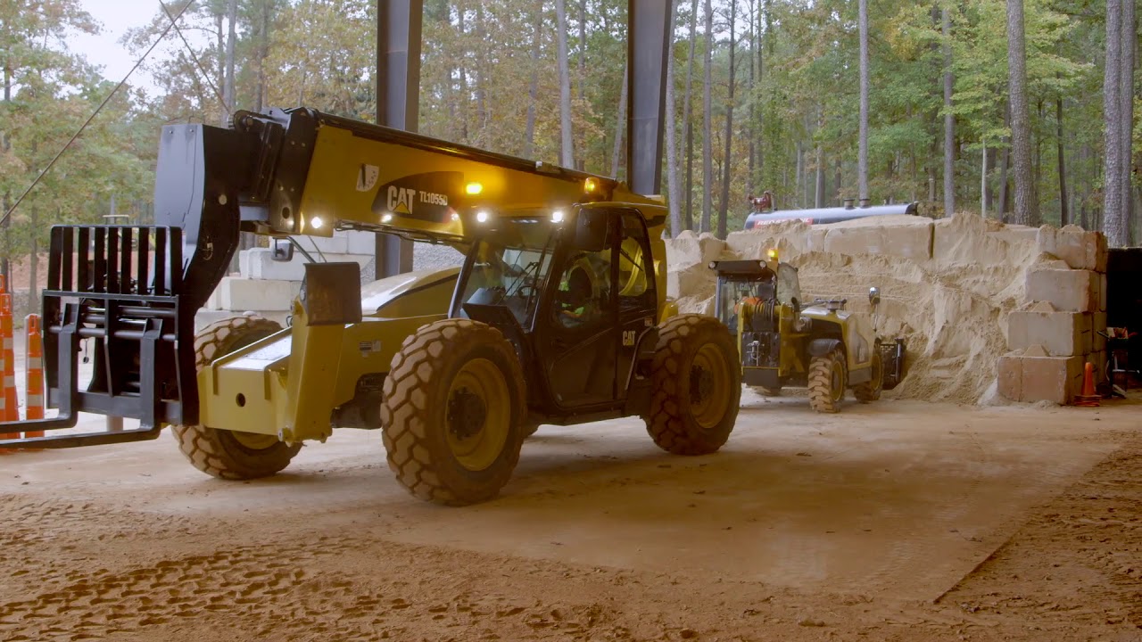Cat® Telehandler Reversing Camera and Sensor
