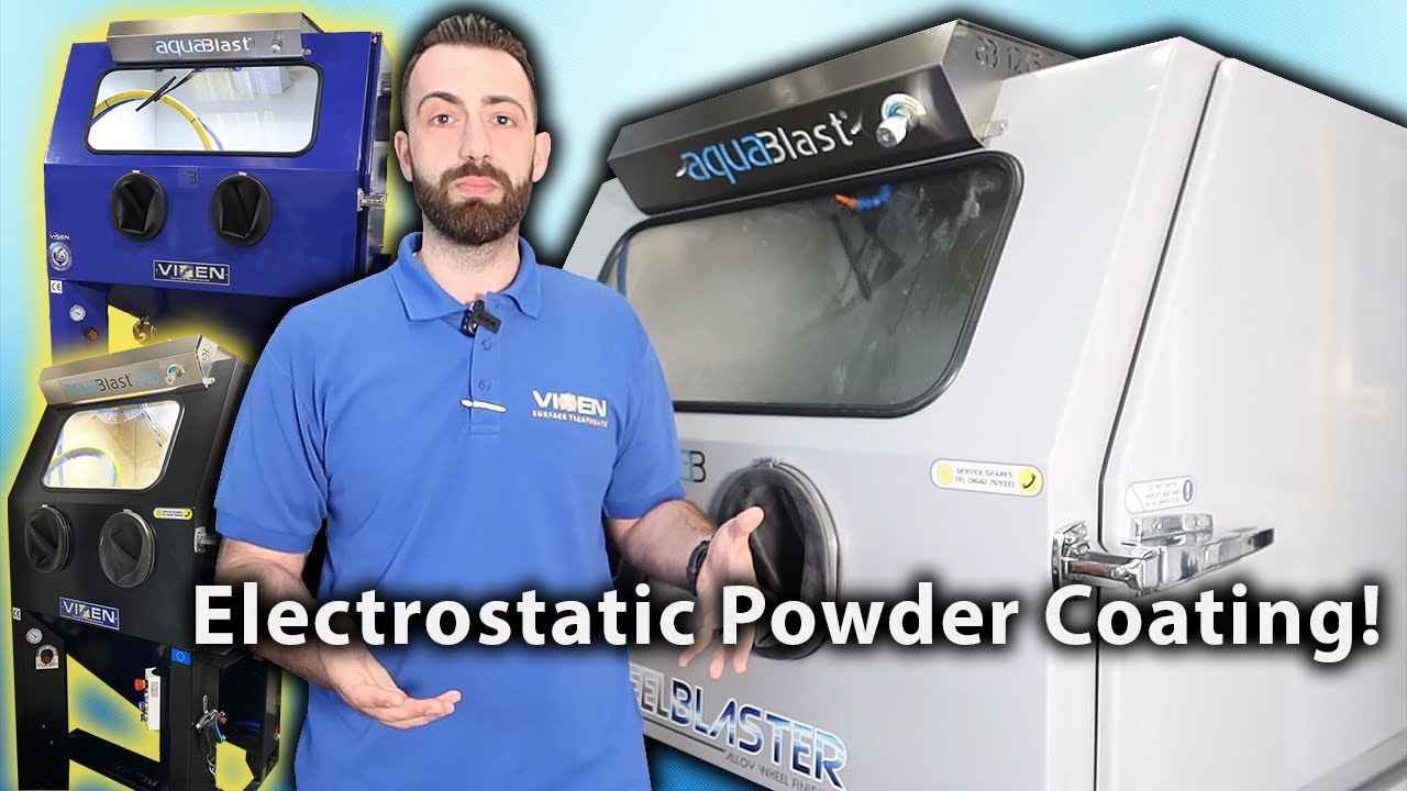 How The ELECTROSTATIC Powder Coating is Applied
