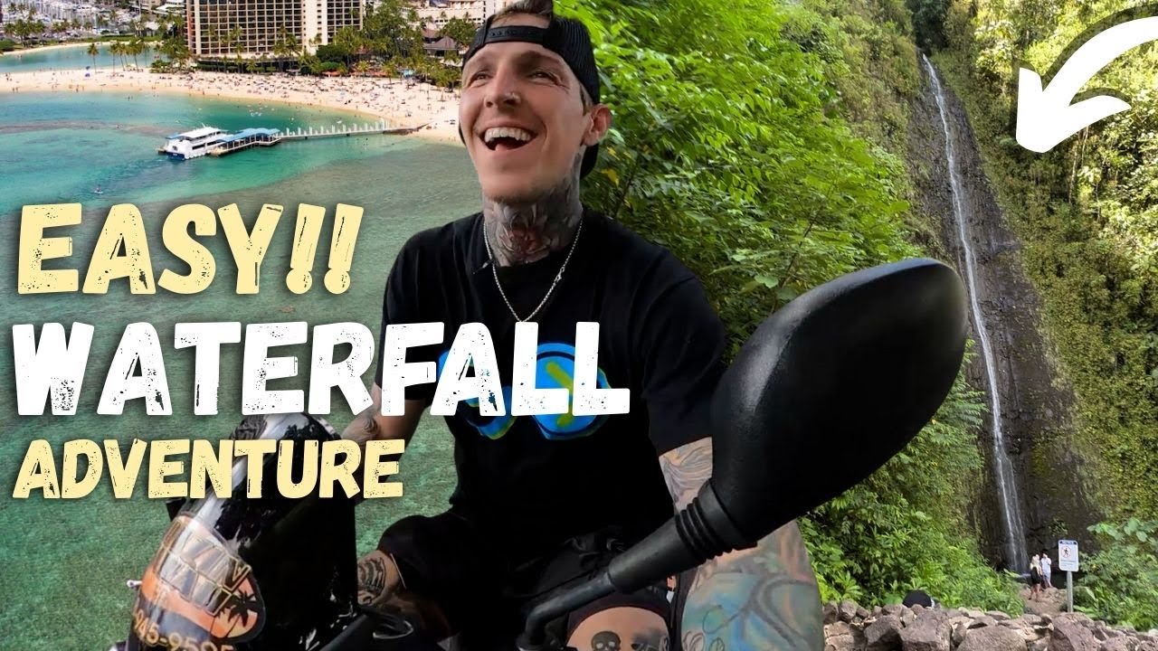 Manoa Falls | Access Oahu's Most Popular Waterfall Hike by Moped (4 Hour Hawaii Moped Adventure)