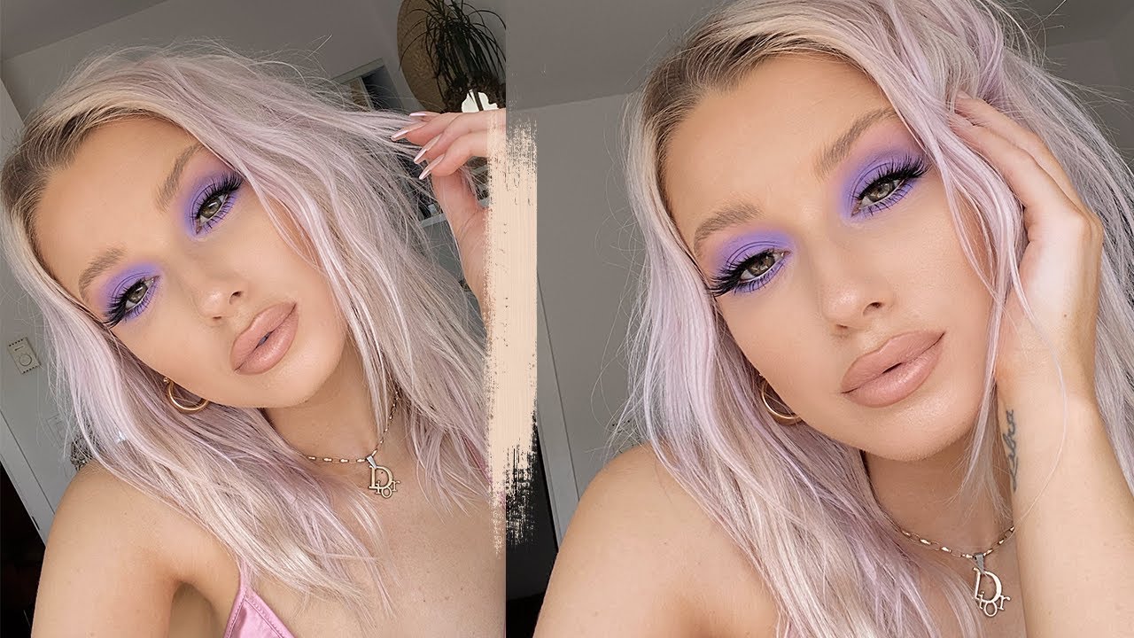 purple | makeup tutorial | lolaliner