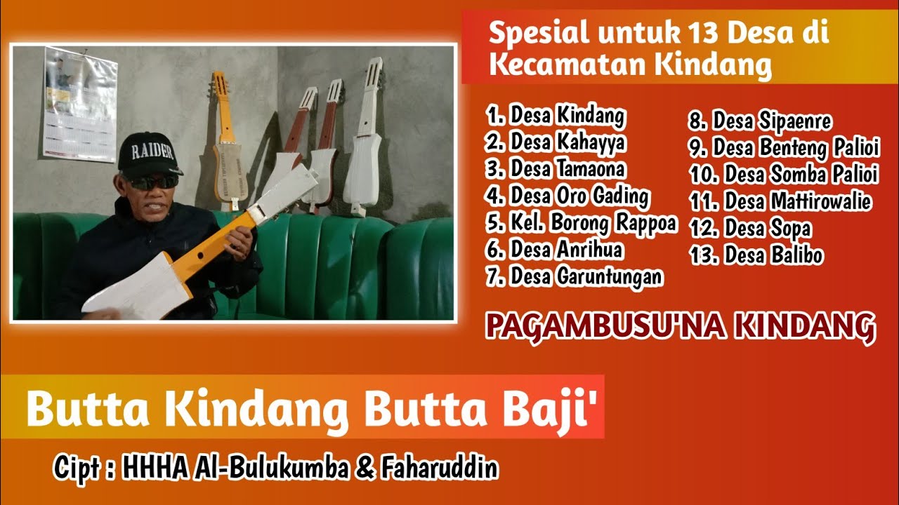 Pagambusu'na Kindang - Butta Kindang Butta Baji' || Spesial untuk 13 Desa di kecamatan Kindang
