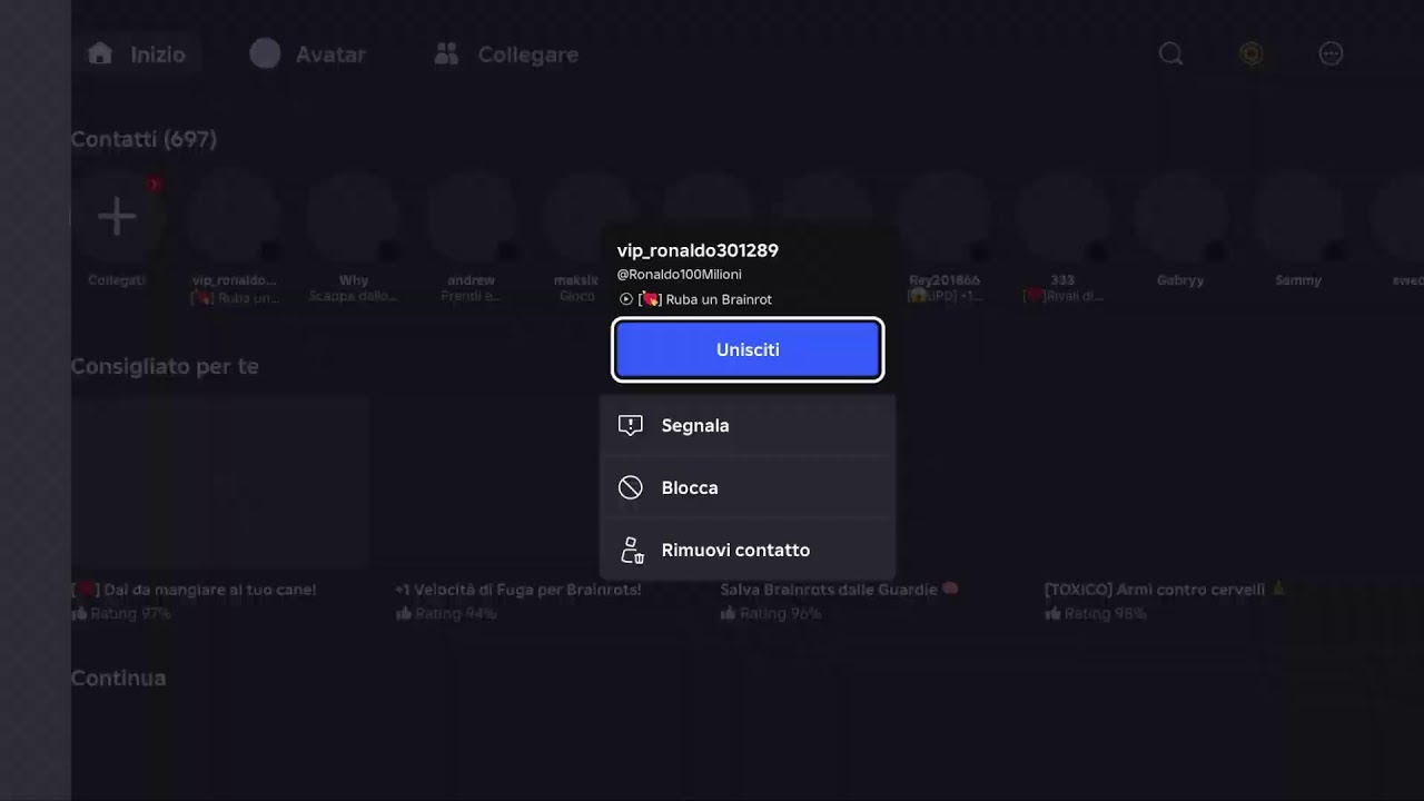 Eventi Roblox