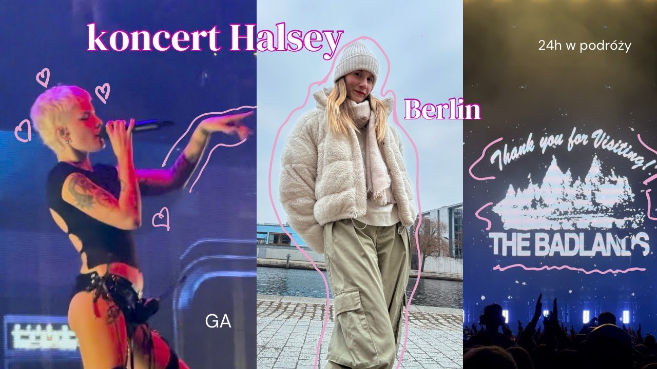 Koncert Halsey ✦ʚ♡ɞ✦ 24h podróży, co zabrałam, POP MART