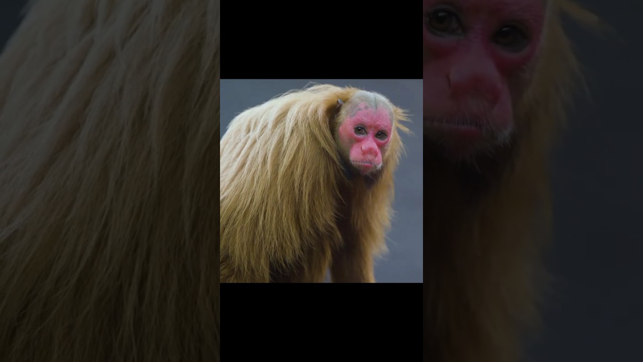 Red Face Monkey. #shorts