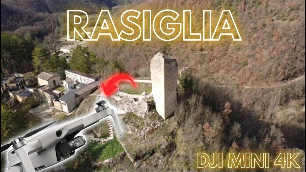 🎥 Video registrato a Rasiglia (PG) con DJI Mini 4K ☀️