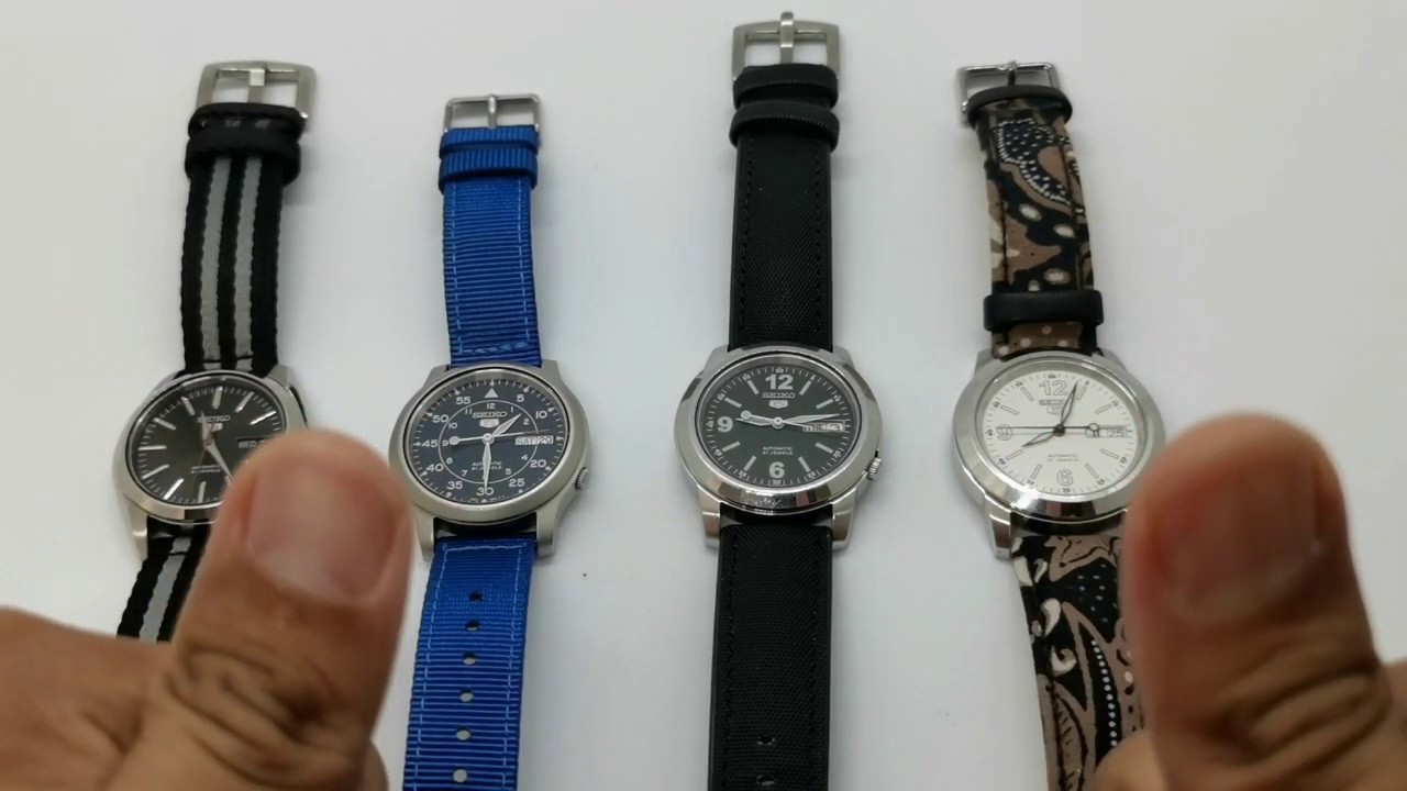 SOTC 2020: My (sort of) Seiko 5 watches #seiko #watches #seiko5