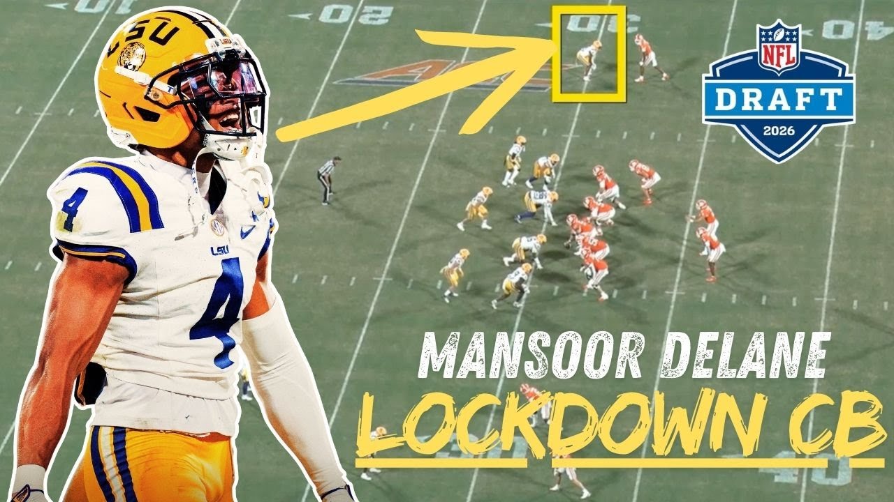 Mansoor Delane is a LOCKDOWN CB Prospect | 2026 NFL Draft Film Breakdown