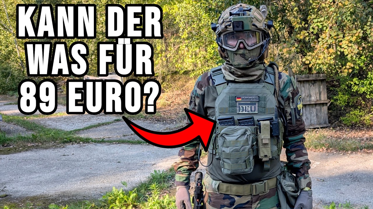 Für Anfänger und Pros? Review Begadi Value Plattenträger. #airsoft