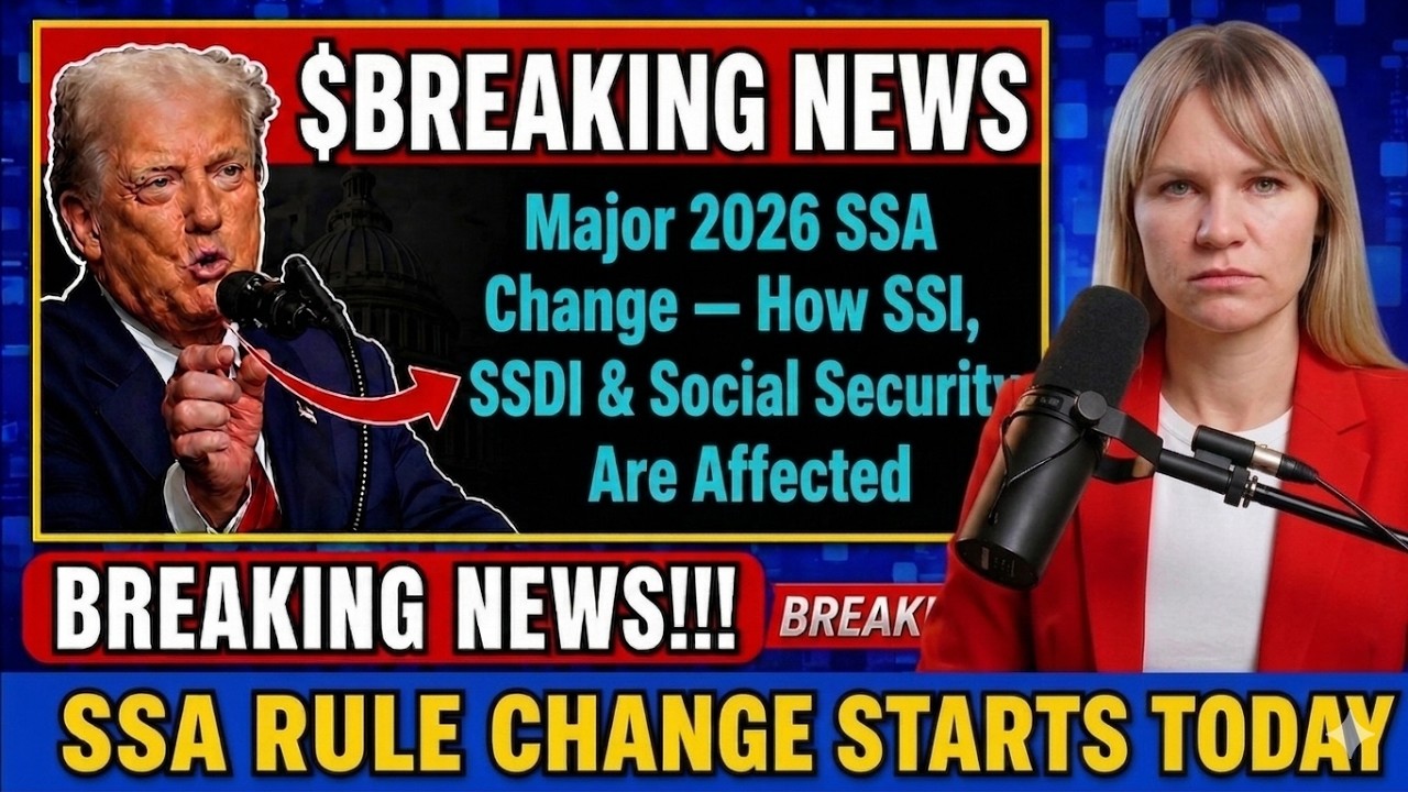 Major 2026 SSA Change &mdash; How SSI, SSDI & Social Security Are Affected