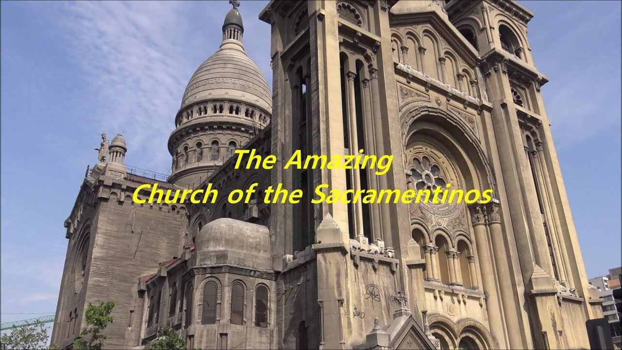 The church of Sacramentinos In Santiago, Chile