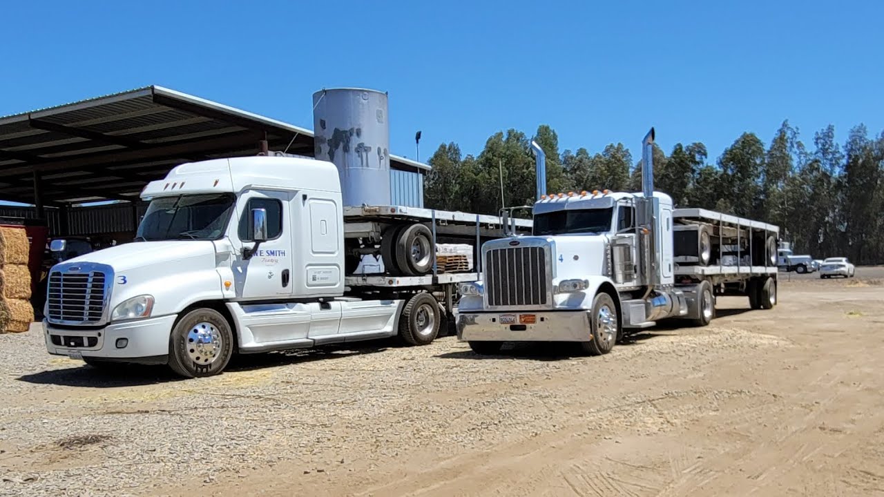 How to deck up hay trailers