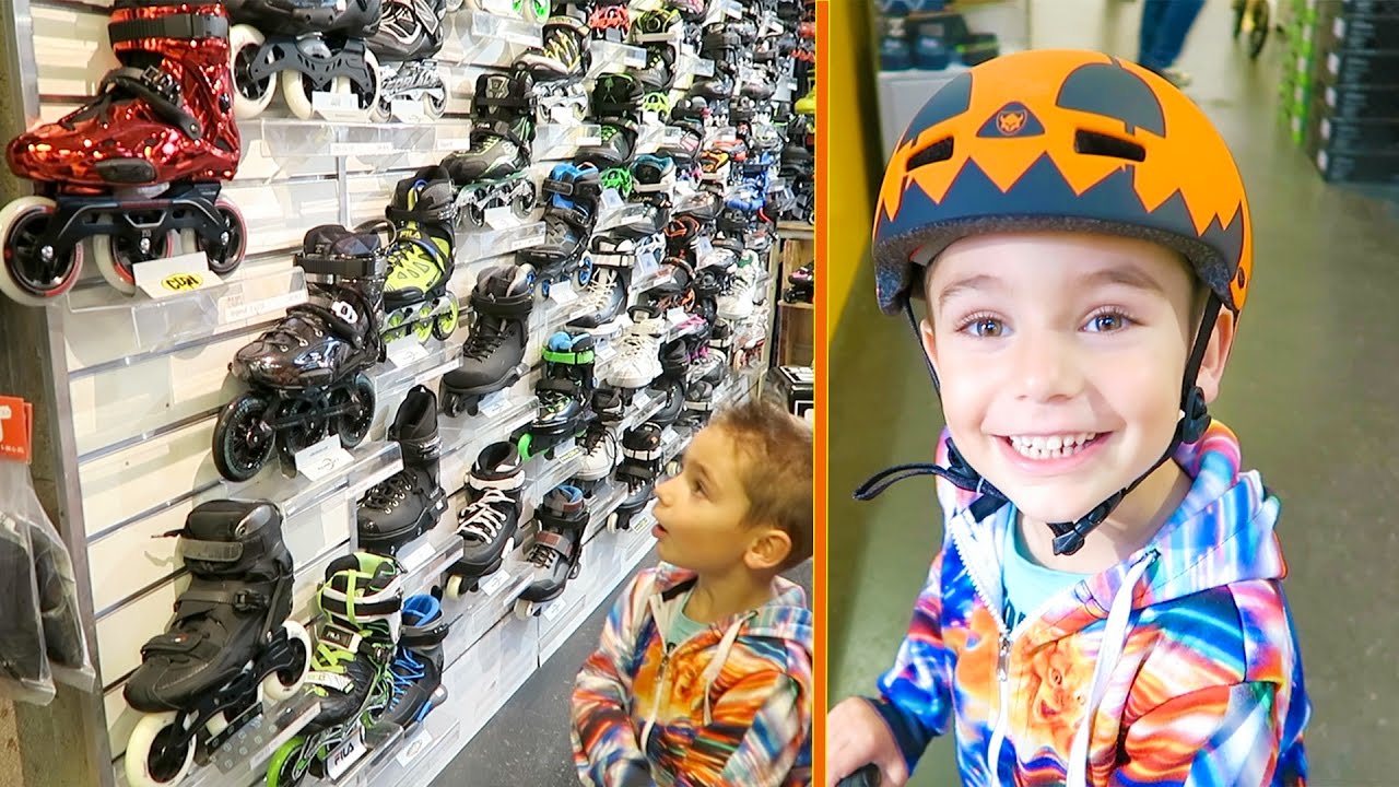 VLOG - LE CRI DU KANGOUROU - Shopping Sportif Équipement Roller