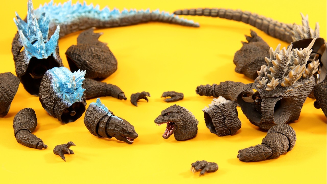 GODZILLA S.H.MonsterArts Disassembly GODZILLA TOYS