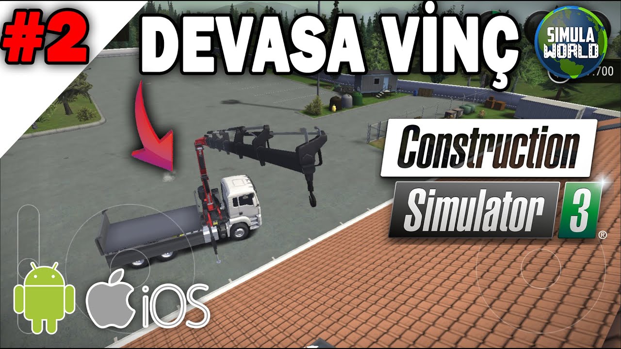 SÜPER OYUNA DEVAM | ANDROID IOS İNŞAAT OYUNU | CONSTRUCTION SIMULATOR 3 BÖLÜM 2