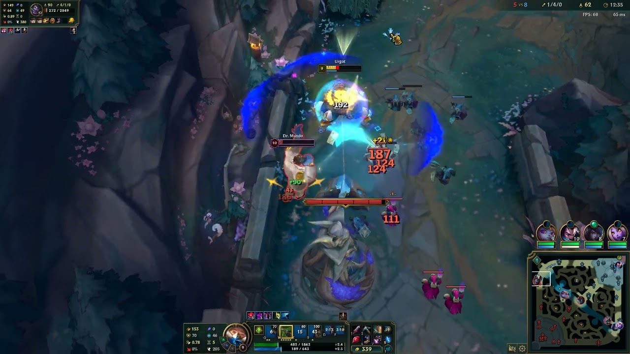 Urgot vs Dr Mundo