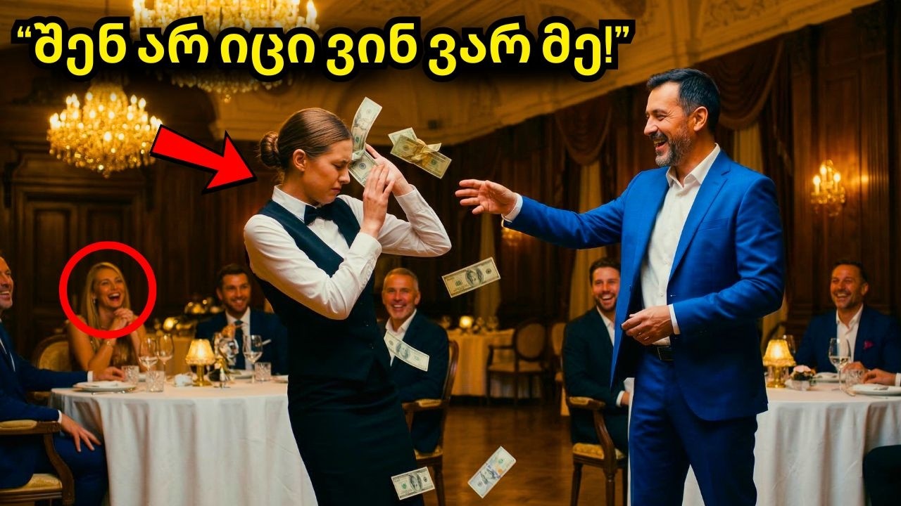 მილიონერი ფულს ესვრის მიმტანს მის დასამცირებლად, მაგრამ როცა გაიგებს ვინ იყო ის...