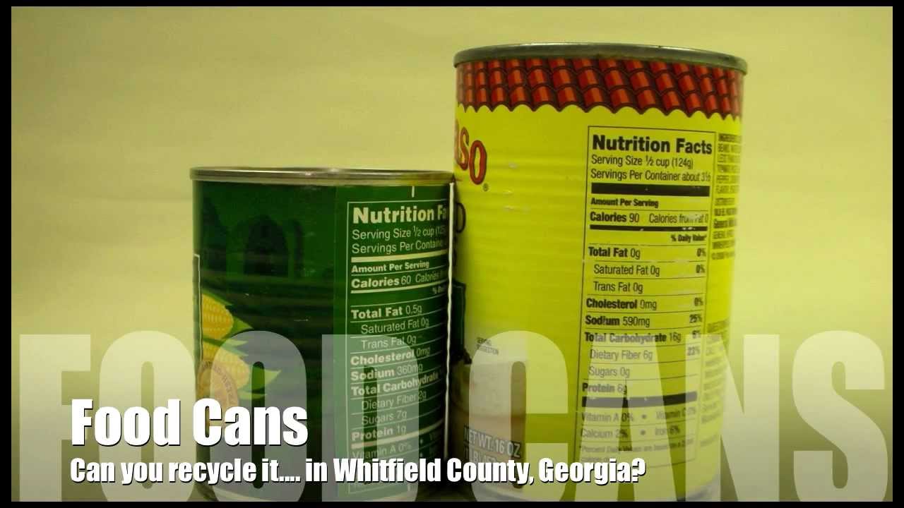 Can You Recycle It | Food Cans