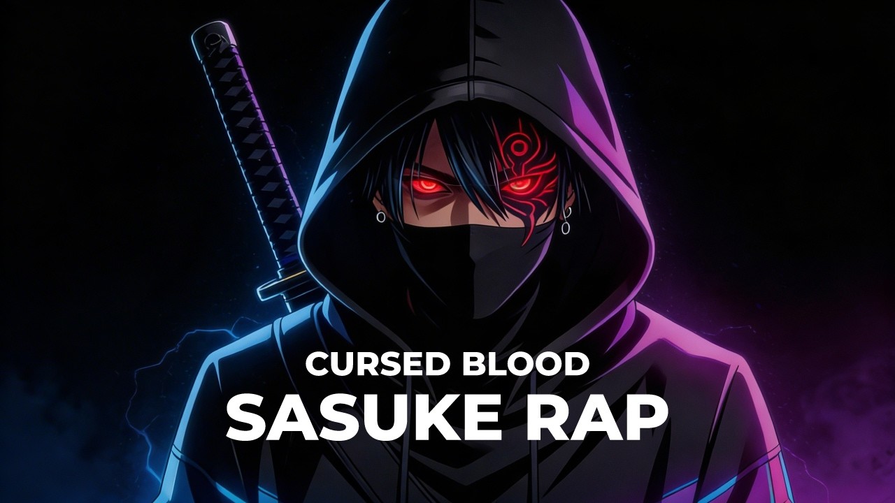 CURSED BLOOD – Sasuke Inspired Rap  Anime  02