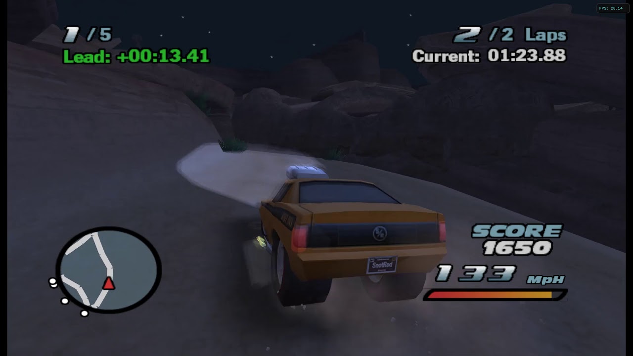 Cars: The Video Game - Boost & Snot Rod Gameplay - Dolphin Emulator