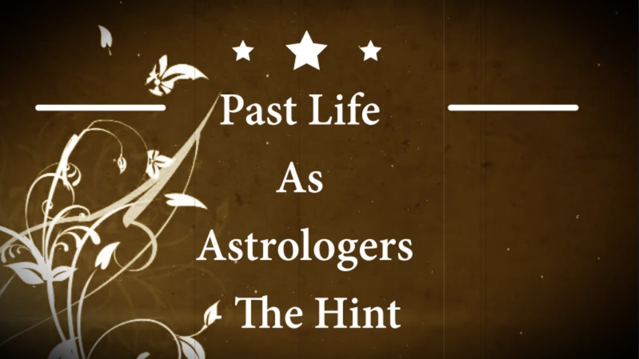 Hint Of Past Life Astrology by Visti Larsen