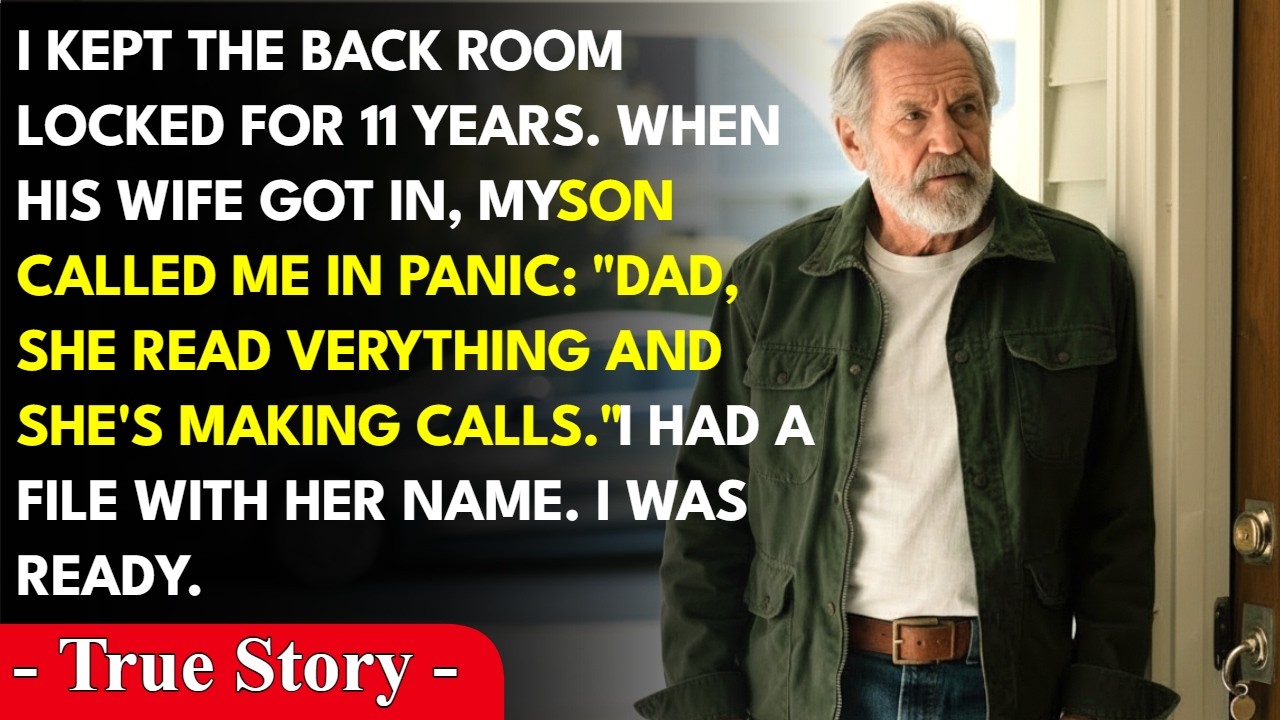 I Kept The Back Room Of My Cabin Locked For Eleven Years. When My Son Married A Gold Digger, I Al...