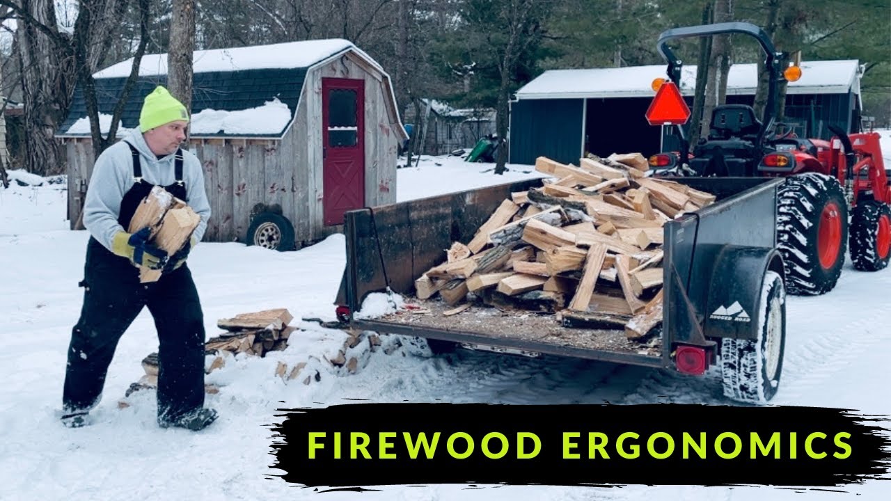 Moving Firewood - The Aches & Pains
