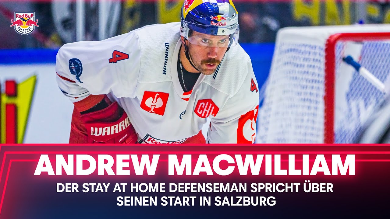 Vorgestellt: Andrew MacWilliam &uuml;ber seinen Start in Salzburg | EC Red Bull Salzburg