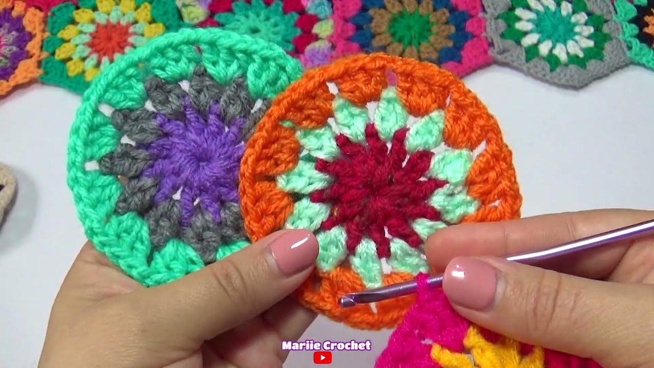 Manta de Hexágonos 💖💪UNETE A Mi  RETO PERSONAL  💖💪