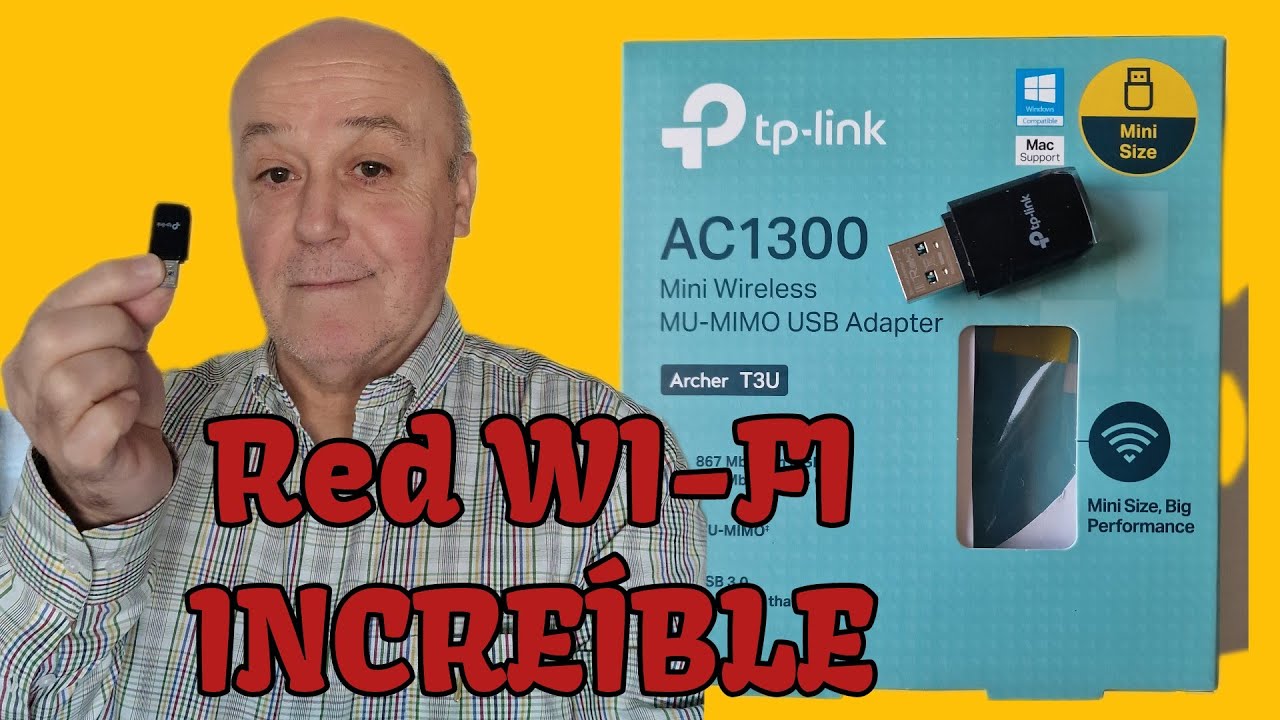 Os presento una tarjeta de red WI-FI USB que os va a sorprender #jesúsmarino