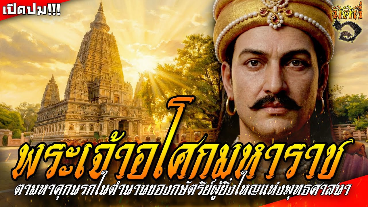 พระเจ้าอโศกมหาราช | เปิดตำนานคุกนรกและพระราชประวัติธรรมกษัตริย์ผู้ยิ่งใหญ่ !!!