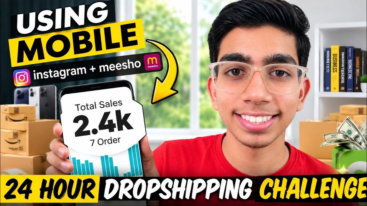 I tried dropshipping for 24 hours||
