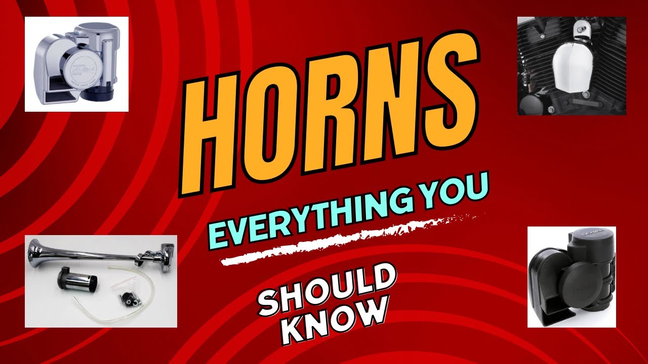 ULTIMATE MOTORCYCLE HORN VIDEO #airhorn #motohorn #motosafty